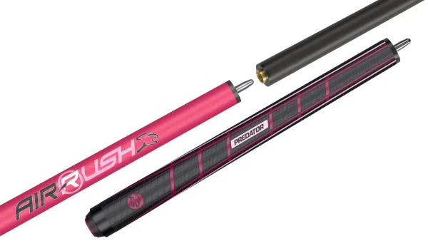Predator Air Rush Pink Jump Cue - Sport Wrap - Samm Diep