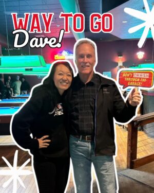 Way to go, Dave Way to go, Dave
