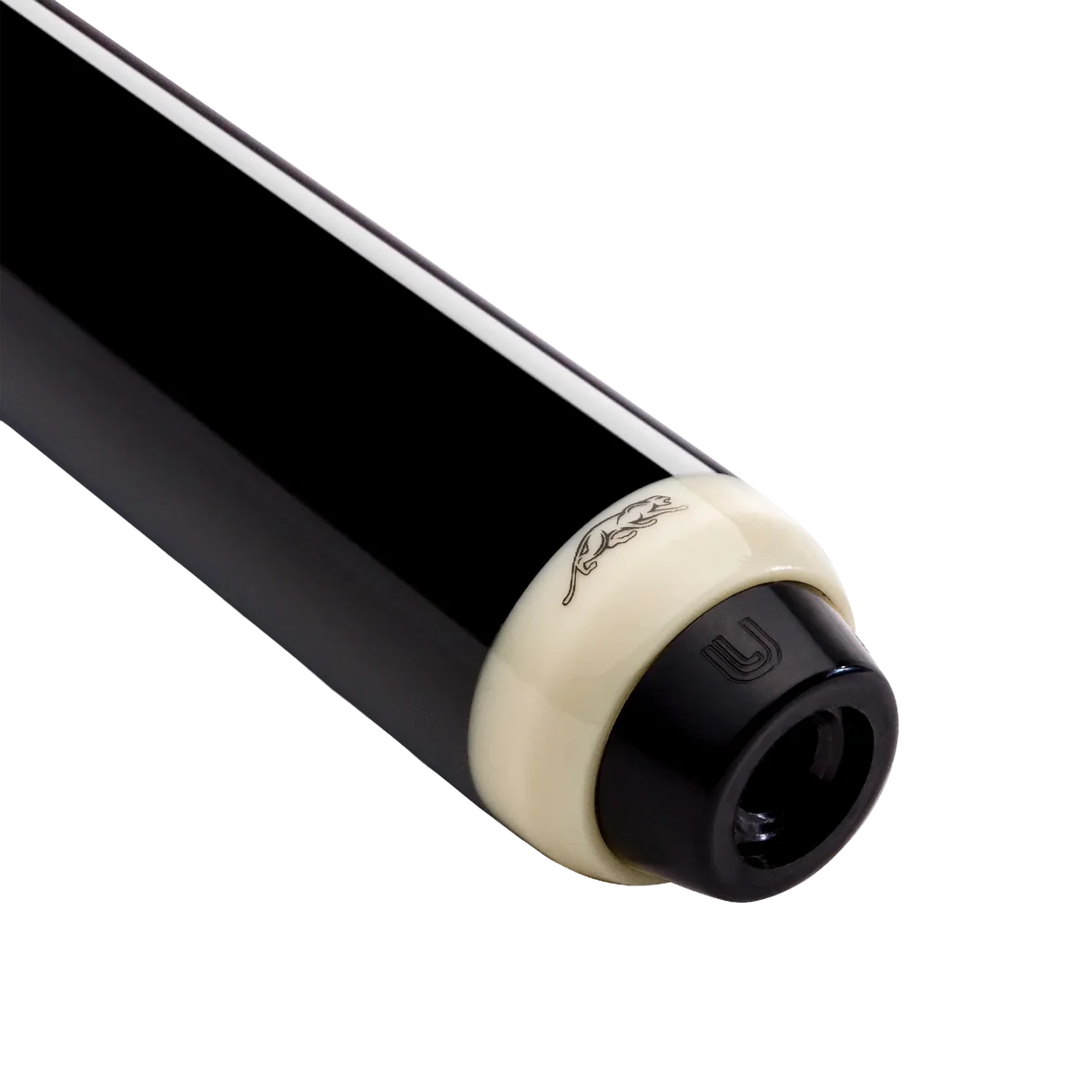Predator 12" Black QR2 Pool Cue Extension with Bumper - Image 2