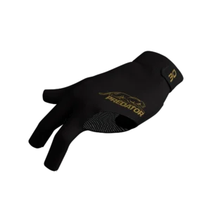 Predator Second Skin Billiard Glove - 30th Anniversary - Black/Gold (Left Hand)