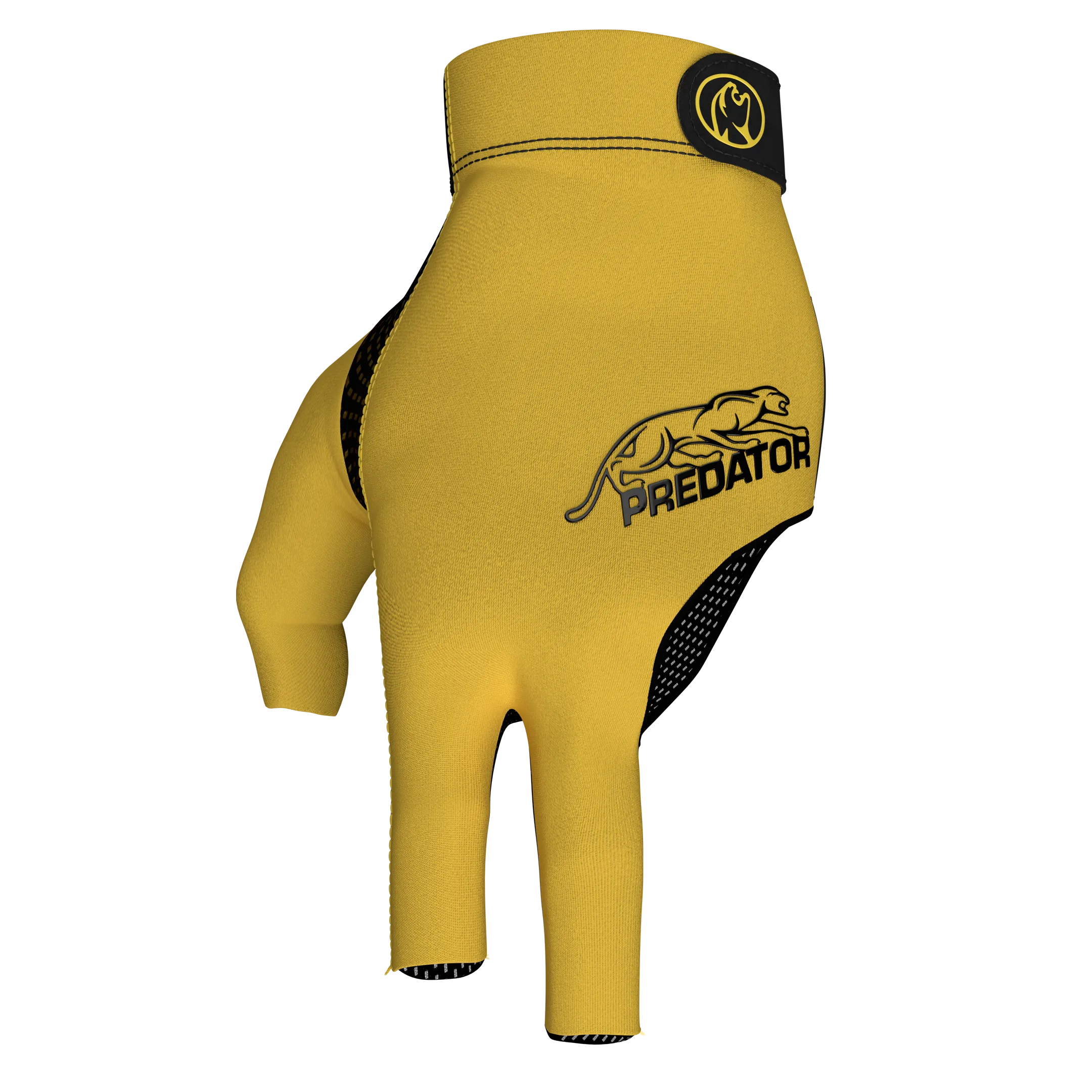 Predator Second Skin Yellow/Balck Billiard Glove – Left Hand - Image 3
